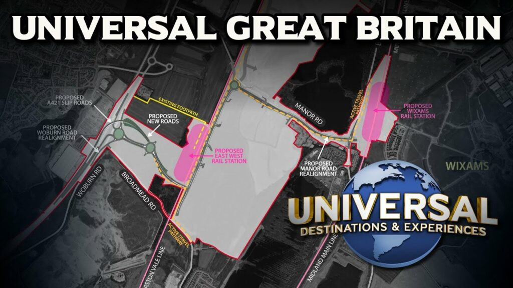 Universal Studios Great Britain - MASTER PLANS FOR UK THEME PARK RESORT | Article Version of this Video: