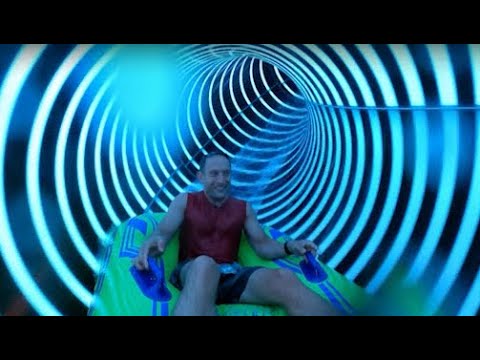 TSUNAMI SURGE water coaster FULL RIDE and REVIEW - Six Flags Hurricane Harbor Chicago | <p>
Watch my full ride on the world's tallest water coaster - #TsunamiSurge at #SixFlagsGreatAmerica #HurricaneHarborChicago. The ride is 86 feet tall with a top speed of 28mph.</p>