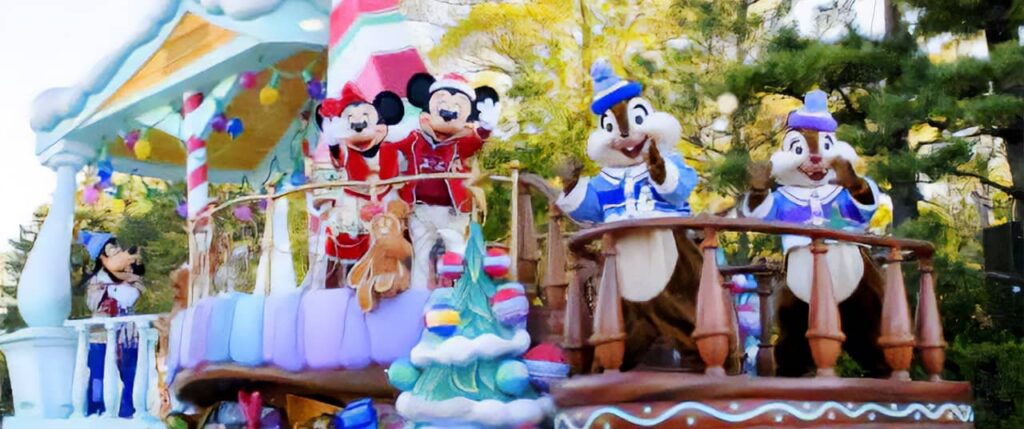 Wait, a Disney theme park is changing its Christmas parade?