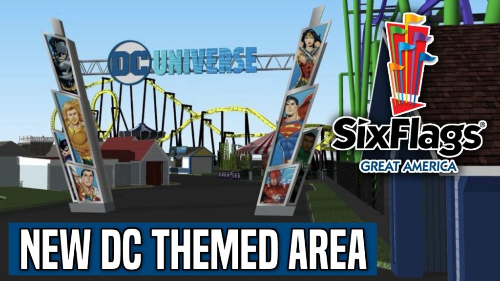 Six Flags Great America Announces NEW DC Universe (It's Bad) | 🦅 SHOP at United States of Amusement – An Apparel Brand Built for Thrill Seekers: