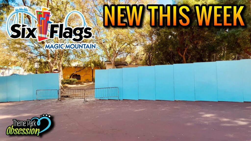 New Refurbishments, DC Demolition & Tatsu Updates! | Six Flags Magic Mountain | 📸Follow me on Instagram