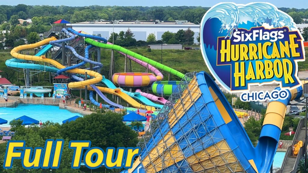 Six Flags Hurricane Harbor Chicago (Great America's Water Park) | Full Tour & Guide | Please Note: Ride requirements are subject to change without notice. Please check the park's official website for up to date information.