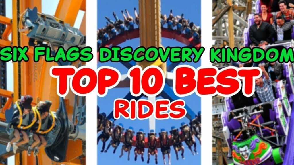 Top 10 rides at Six Flags Discovery Kingdom - Vallejo, California | 2022 | Michael Budlong