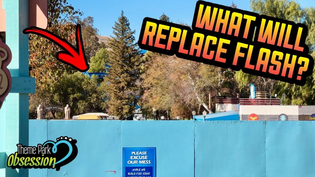 What Will Replace Flash? Six Flags Magic Mountain Update | 📸Follow me on Instagram