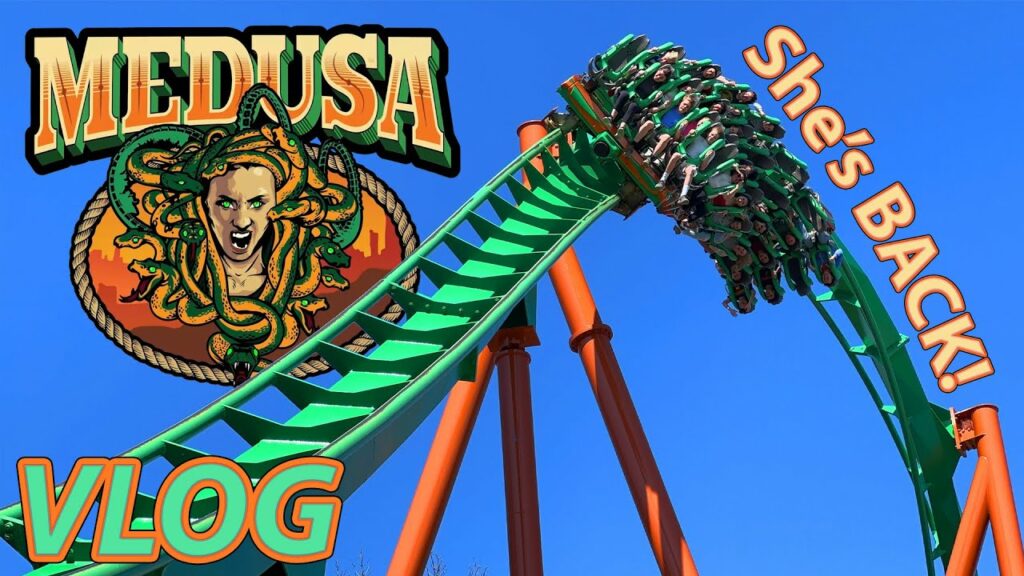 Medusa is BACK! | VLOG | Six Flags Great Adventure | April 2022 | <p>
After 13 seasons MEDUSA is back and we were able to ride within 30 minutes of it opening! Check out want we think and how the progress of the project!</p>
<p>Twitter:
Instagram:
Facebook: </p>