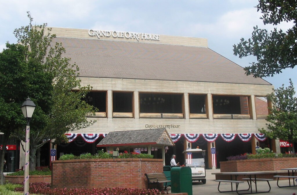 Grand Ole Opry House at what was once Opryland Themepark