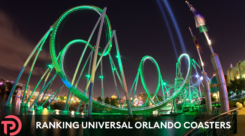 The Definitive Ranking of Universal Orlando Coasters