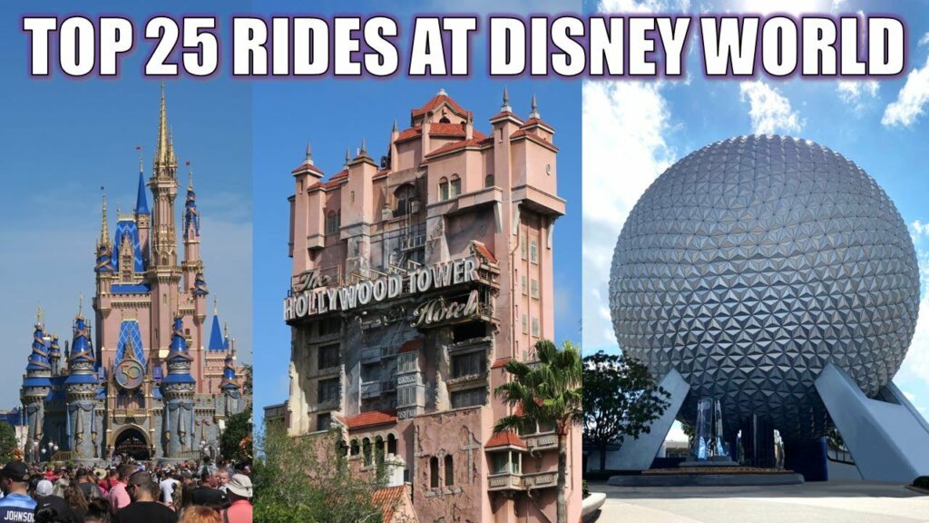 Top 25 Rides at Walt Disney World | Thumbnail Credit