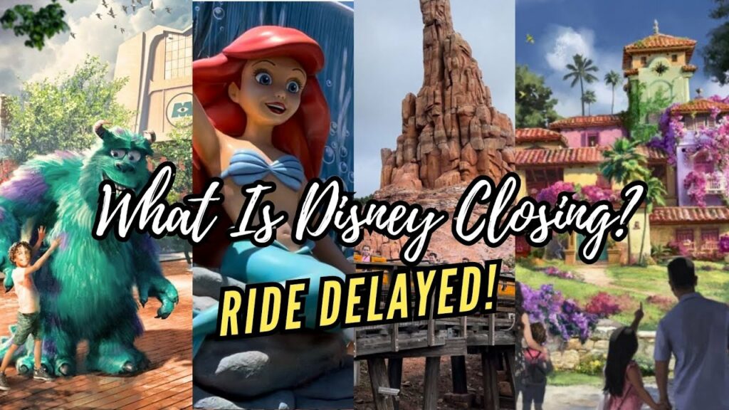 Disney Delays NEW Attraction | Monsters Inc. Land Location Revealed? | Disney World to Close 2 Rides | #disneyworld #disneynews #animalkingdom #magickingdom #villainsland #monstersinc #hollywoodstudios #carsland #riversofamerica #disneyrides