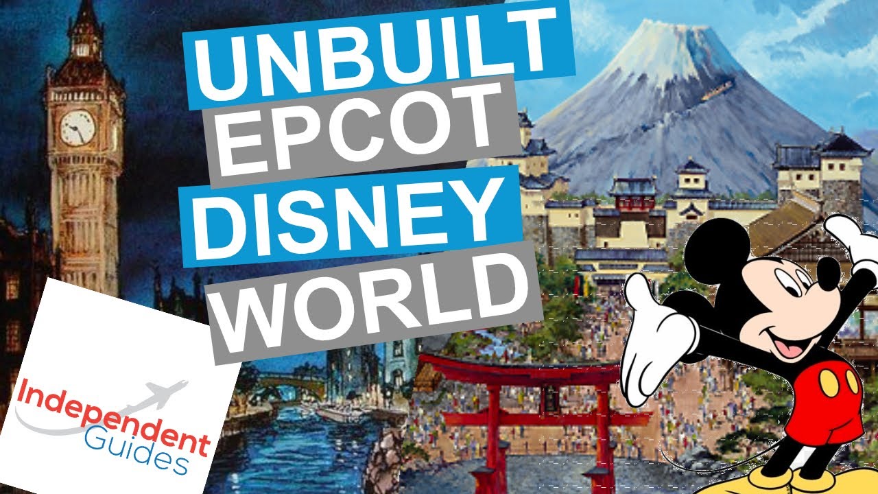 Unbuilt Disney World Rides At Epcot - Mount Fuji Coaster, Spain ...