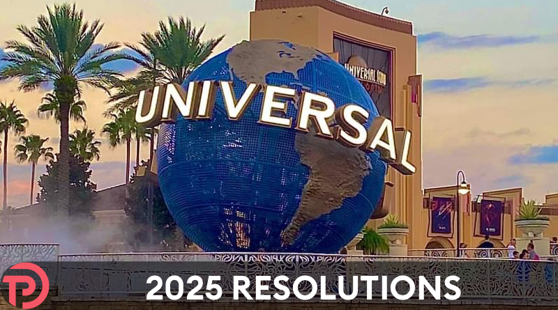 Universal Orlando New Years Resolution 2025