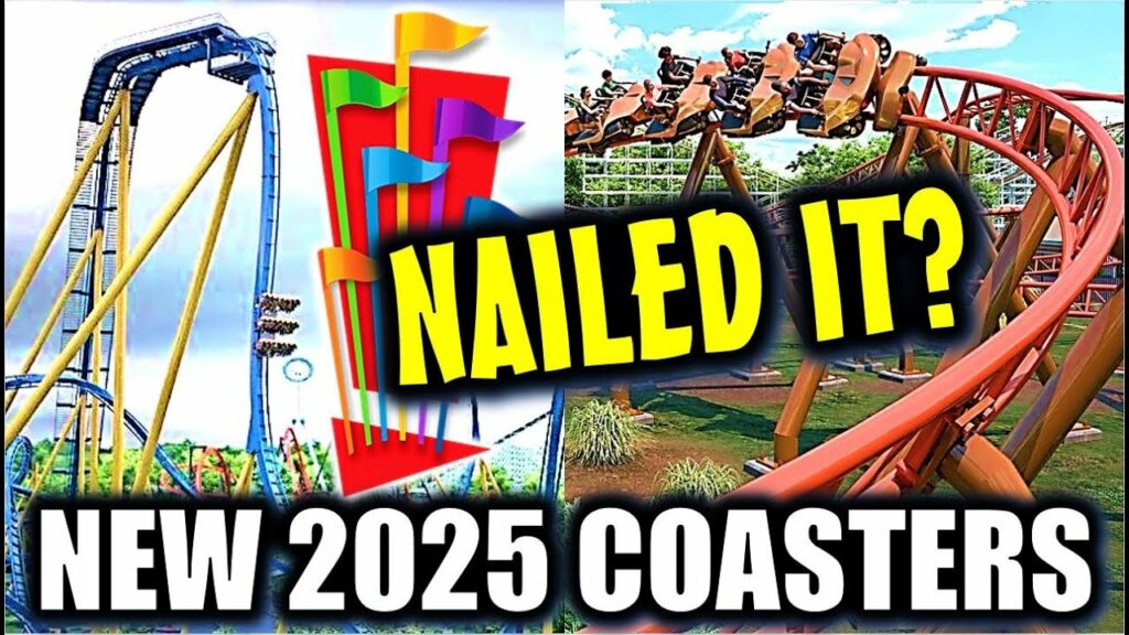 Did Six Flags Just Smash TWO Home Runs? New 2025 Coaster Announcements | My Raw Footage Channel: