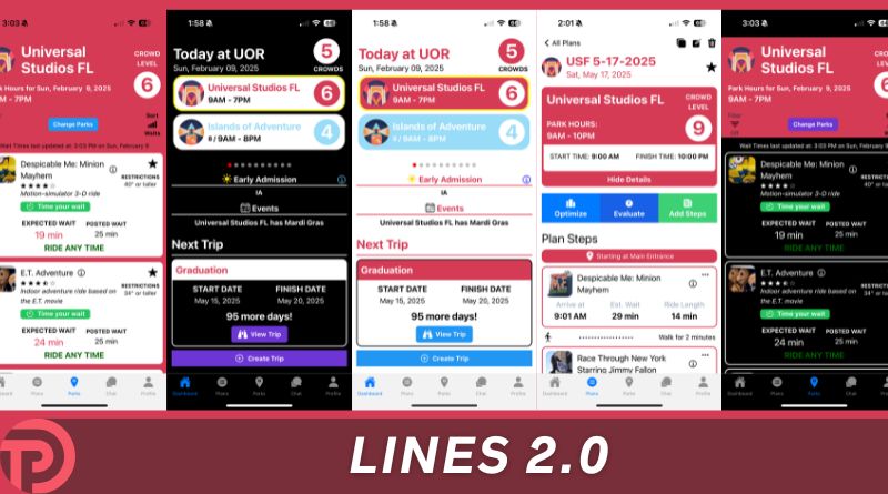 Introducing Lines 2.0 for Universal Orlando!