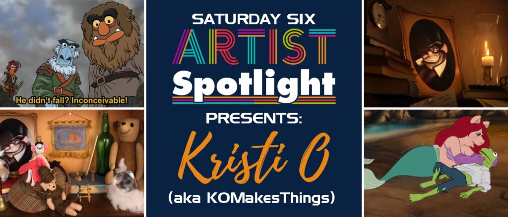 SATURDAY SIX Artist Spotlight: The Disney Related Artwork of Kristi O (AKA KOMakesThings)