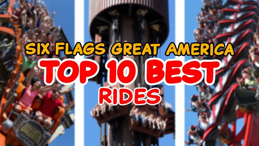 Top 10 rides at Six Flags Great America - Gurnee, Illinois | 2022 | Justice League: Battle For Metropolis Expert