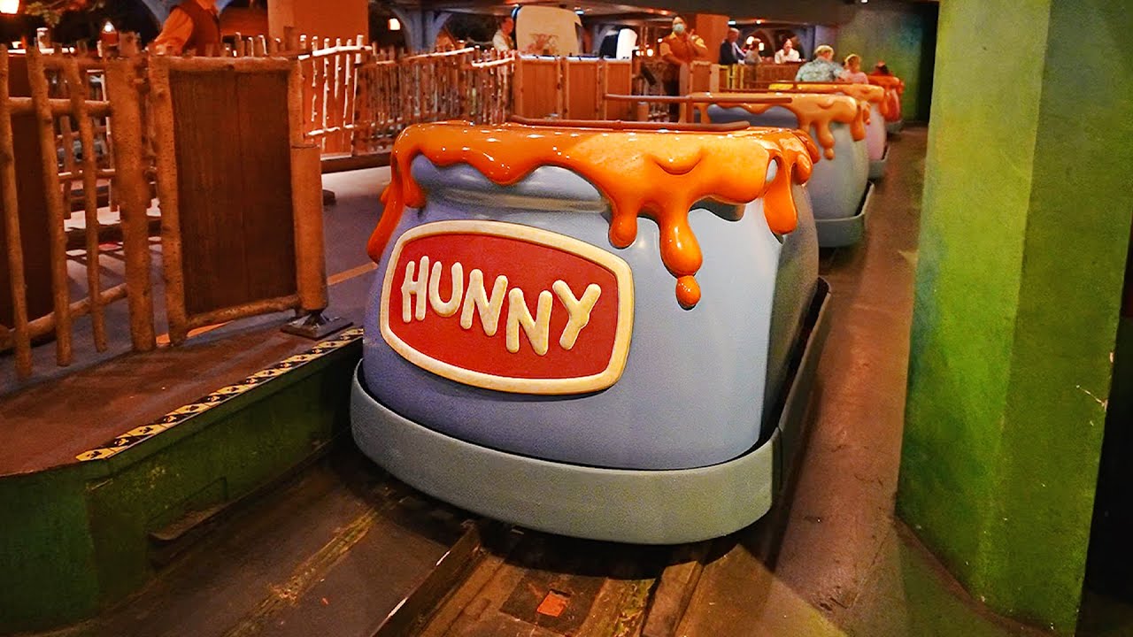 Many Adventures Of Winnie The Pooh - Magic Kingdom Ride At Walt Disney ...