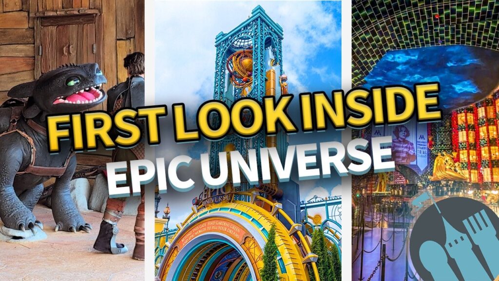 FIRST LOOK INSIDE Epic Universe — Dark Universe, Harry Potter, How to Train Your Dragon, Nintendo | Join our FREE newsletter: disneyfoodblog.com/the-disney-food-blog-newsletter