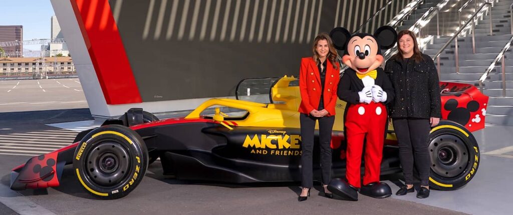 It's almost lights out and time to go for Disney and F1