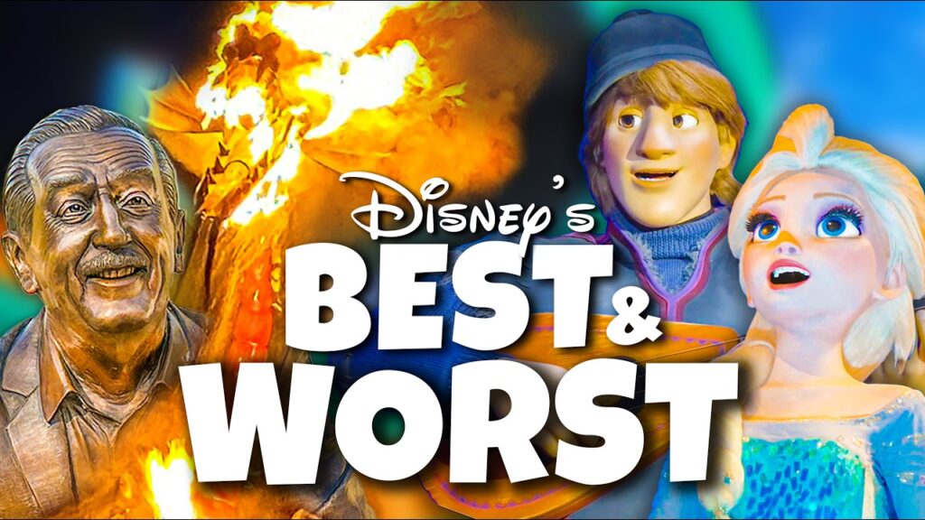 Top 10 WORST & BEST at the Disney Theme Parks