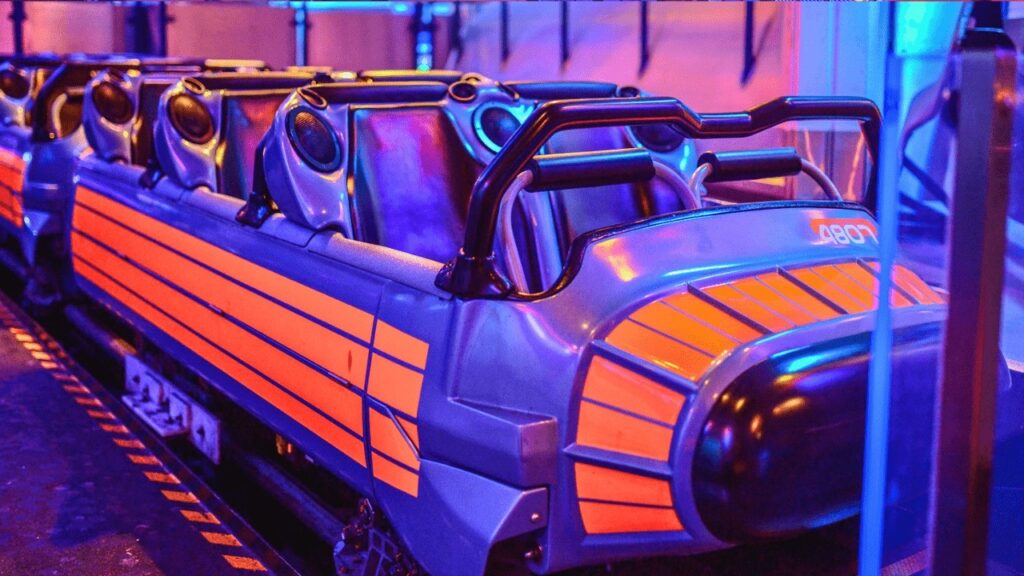 [4K] Space Mountain - RETURNS - Disneyland Park, California |