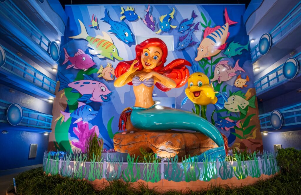 We Were Too Harsh on Disney World's Little Mermaid Rooms. They've Gotten A Lot Better.