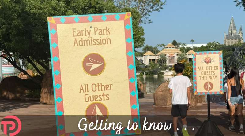 Getting to Know: Early Park Admission at Universal Orlando