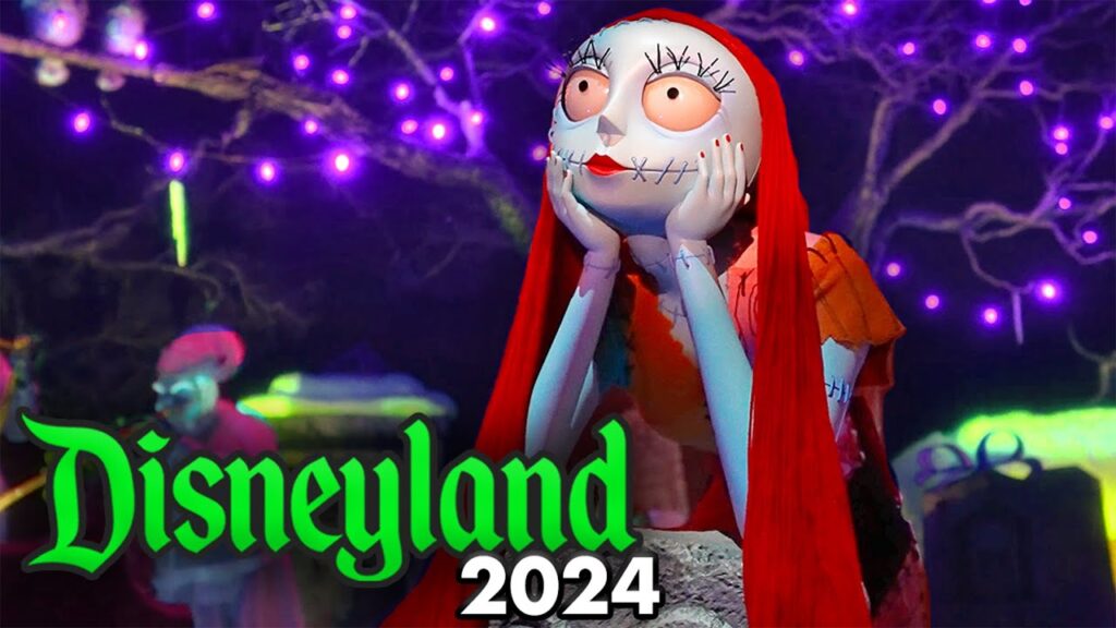 Haunted Mansion Holiday 2024 - Disneyland Nightmare Before Christmas Ride