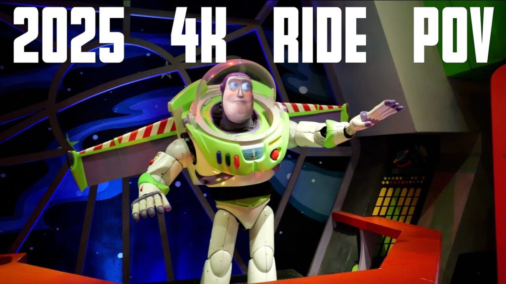 Magic Kingdom Buzz Lightyear's Space Ranger Spin 2025 Full Ride