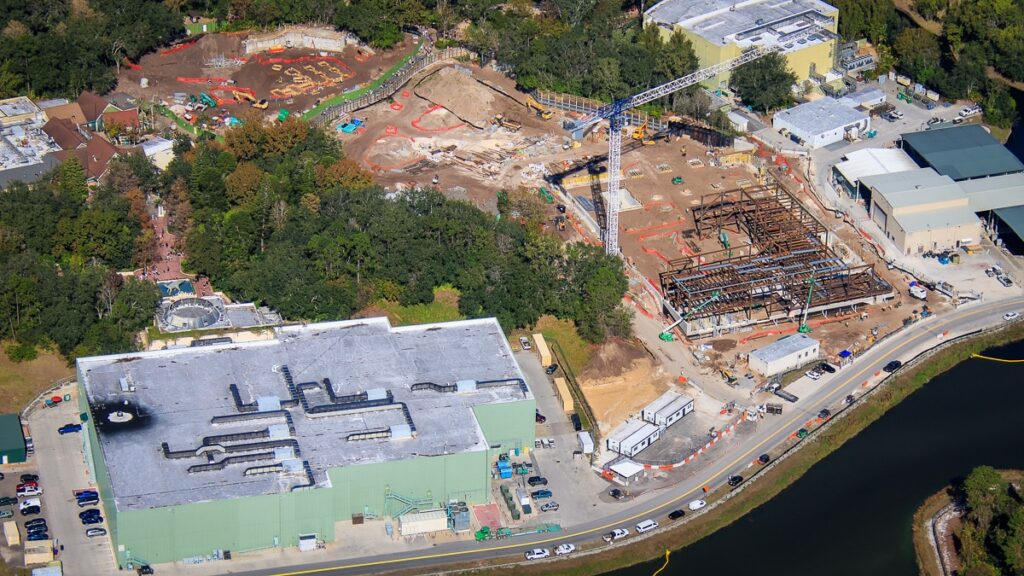 Disney World Moving Fast on Encanto Attraction Construction at Animal Kingdom