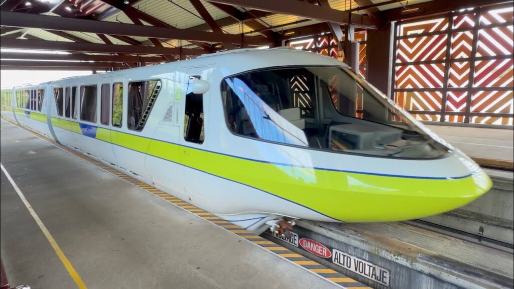 Walt Disney World Monorail 2025 Ride to Magic Kingdom from