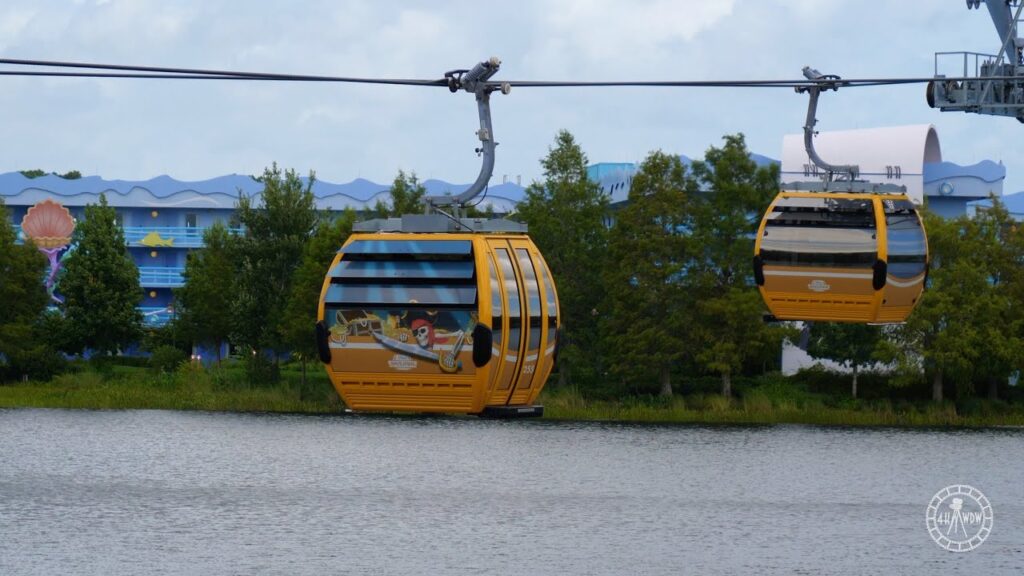 Disney Skyliner FULL RIDE Pop Century & Art of Animation