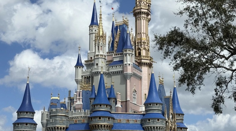 New Cinderella Castle Repaint Pictures!
