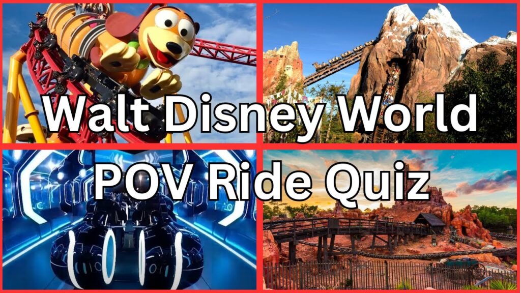 Walt Disney World POV Ride Quiz | Orlando Florida
