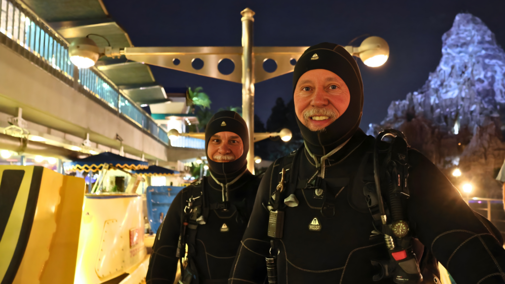 The Divers of Finding Nemo Submarine Voyage