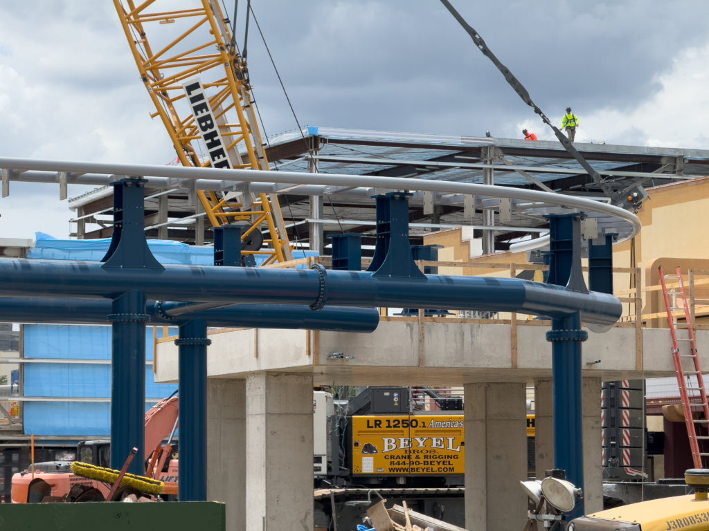 Behind The Thrills | TRACK Installed at Fast and Furious: Orlando Drift, Universal Orlando’s Next Big Thrill Coaster. Behind The Thrills