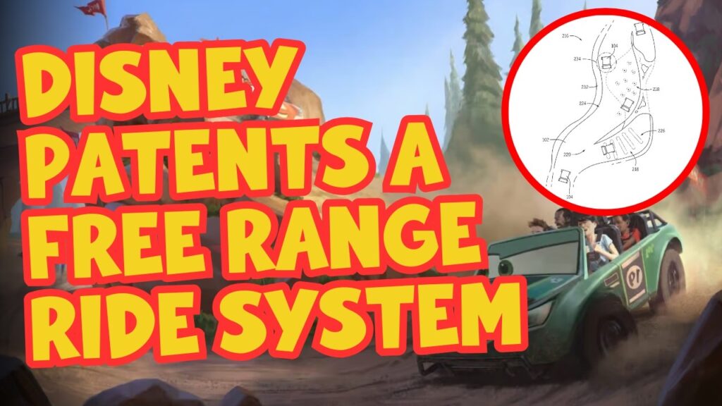 New Disney Patent Reveals A Potential “Free Range” Ride System