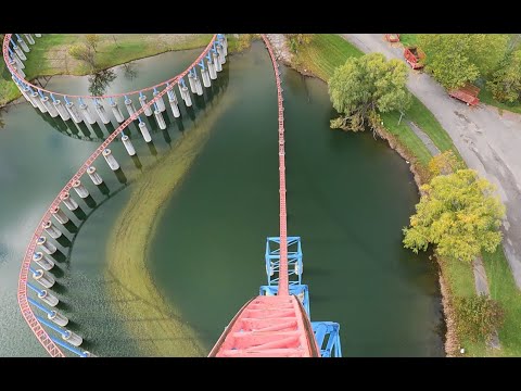 Ride Of Steel Six Flags Darion Lake | Todays adventure I went to Six Flags Darion Lake in New York. To ride the "Ride Of Steel" There has been two people that have Died on this ride but the Ride is still open and running.