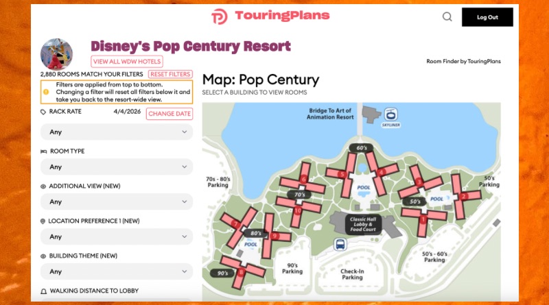 Room Finder Reminders: Views and Noise