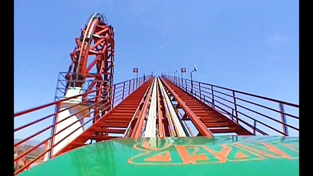 Viper (2002 Off-Ride Footage and POVs) - Six Flags Magic