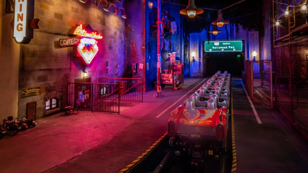 Easter Eggs at Rock ’n’ Roller Coaster Starring The Muppets