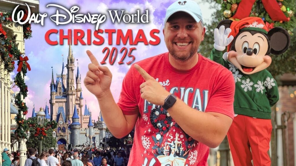 Magic Kingdom Transforms Overnight | Disney World Christmas Decorations, Merch