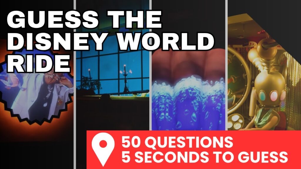 Disney World Ride Quiz | Can You Name All 50