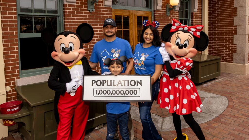 Disneyland Welcomes One Billionth Guest