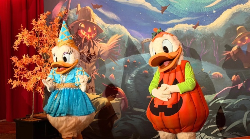 Characters at Mickey’s Not-So-Scary Halloween Party