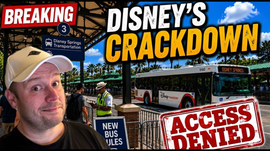 Disney World: Permanent Closures & New Bus Rule Enforcement | First, we're revisiting the new Disney Springs transportation rules now that they've actually been enforced for a few days. We look at how Disney is checking guests at the Disney Springs bus loop, who these new rules appear to affect, and what we've learned since our last update. Disney World: Permanent Closures & New Bus Rule Enforcement | First, we're revisiting the new Disney Springs transportation rules now that they've actually been enforced for a few days. We look at how Disney is checking guests at the Disney Springs bus loop, who these new rules appear to affect, and what we've learned since our last update.