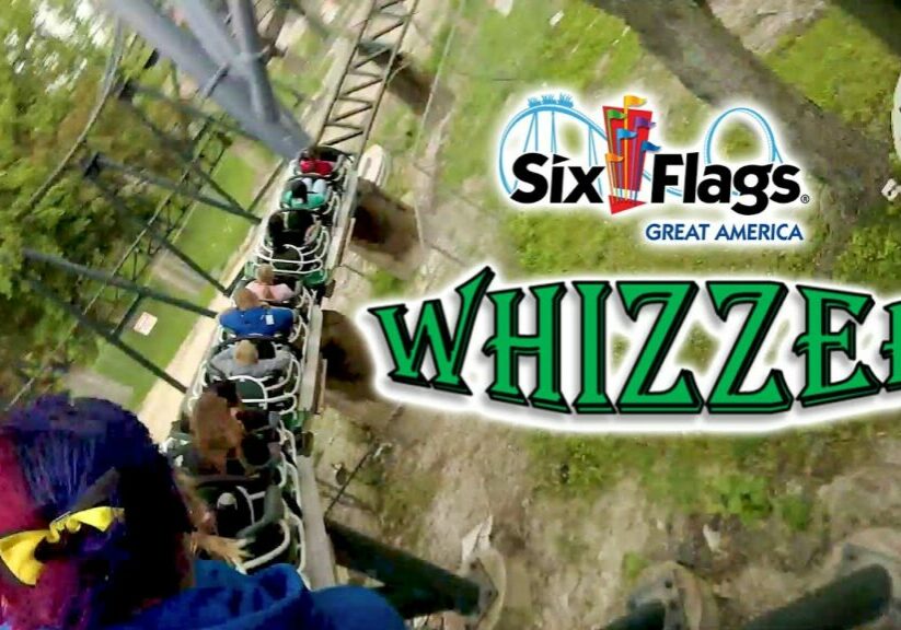 2019 Whizzer Roller Coaster On Ride HD POV Six Flags