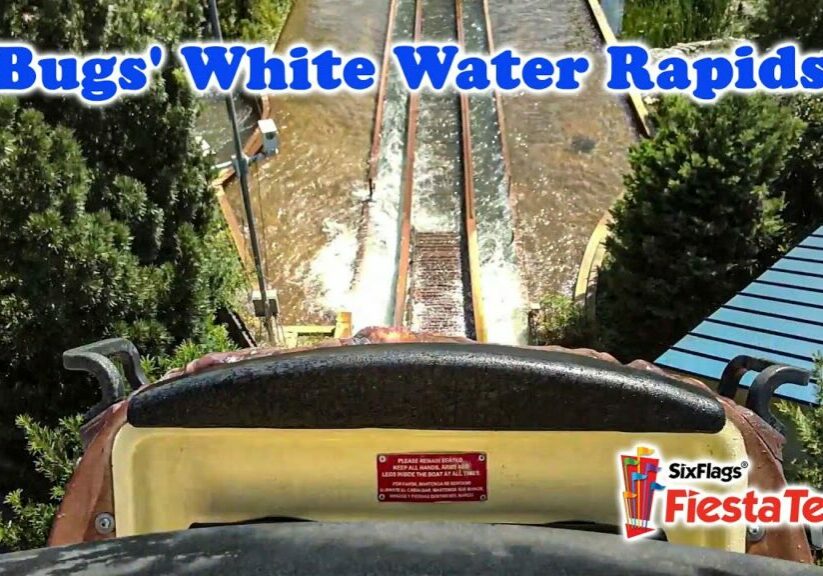 2020 Bugs&#39; White Water Rapids Log Flume On Ride HD