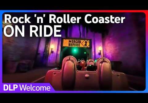 [4K POV] Rock 'n' Roller Coaster On Ride - Disney