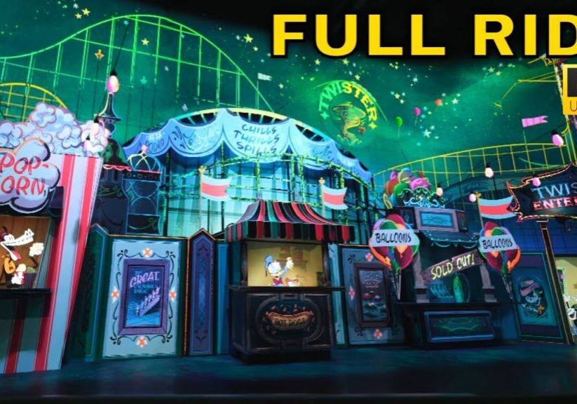 (8K) Mickey & Minnie's Runaway Railway POV (Full Ride and