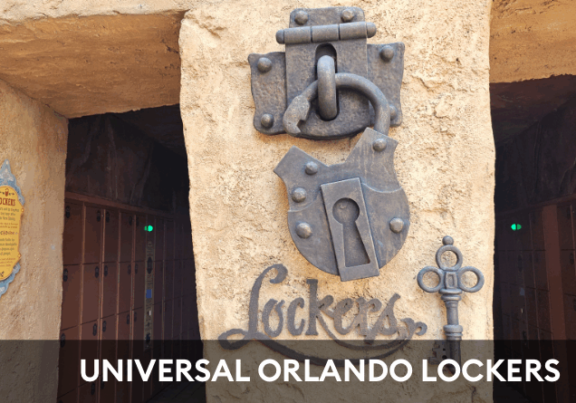 All Day and Attraction Lockers at Universal Orlando